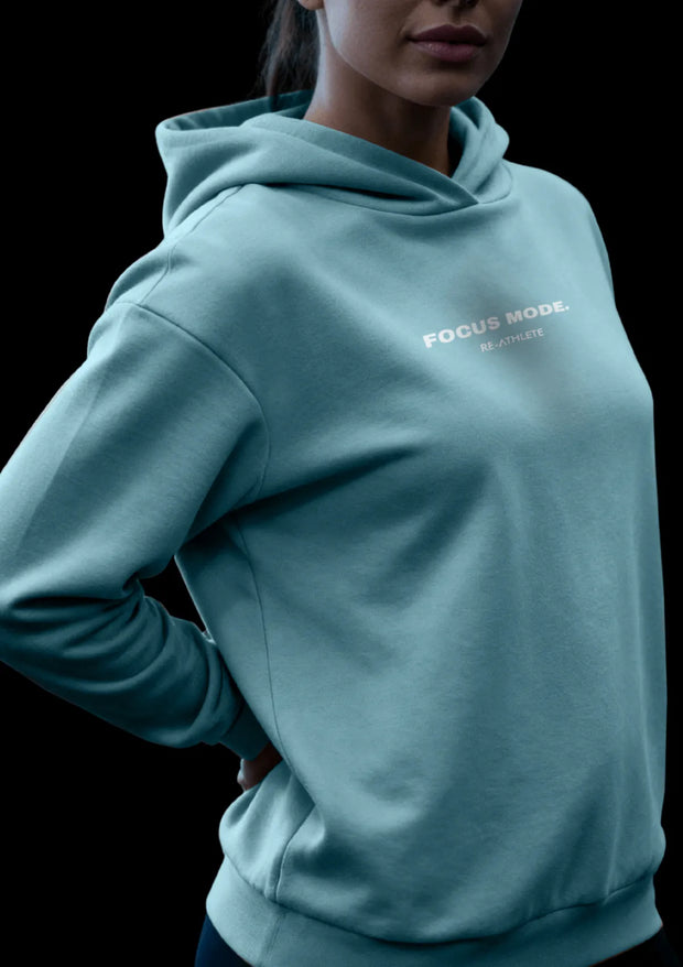 FOCUS Cotton Damen Hoodie - mint