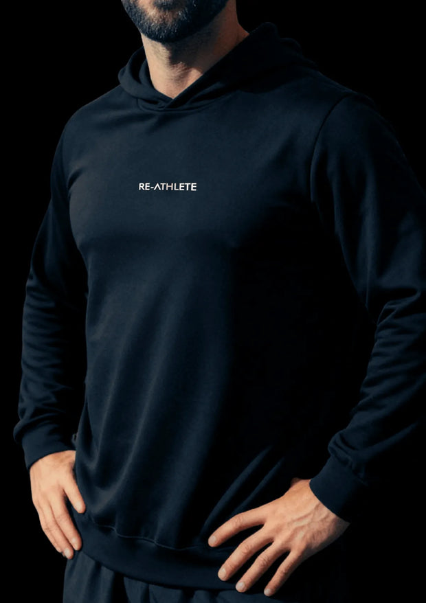 CORE Cotton Herren Hoodie - black