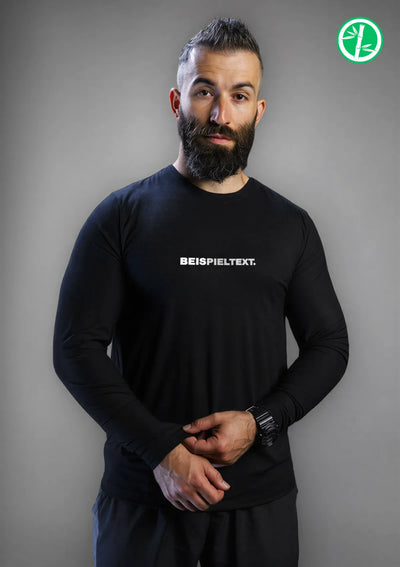 bambus longsleeve CUSTOM Bambus Herren Longsleeve