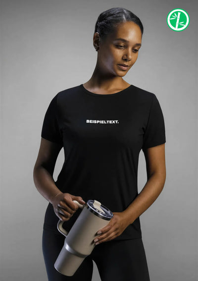 bambus t-shirt dame CUSTOM Bambus Damen Shirt