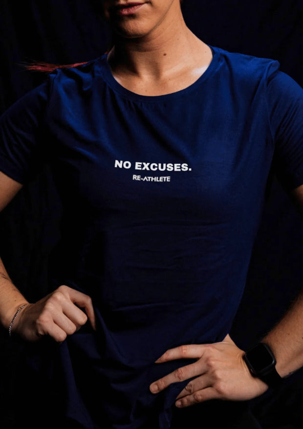 EXCUSES Bambus Damen Shirt - navy
