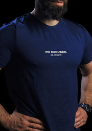 EXCUSES Bambus Herren Shirt - navy