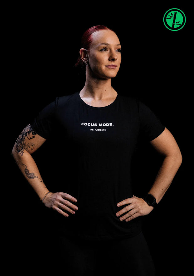 FOCUS Bambus Damen Shirt - black