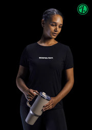 CUSTOM Bambus Damen Shirt - black