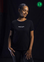 LAST Bambus Damen Shirt - black