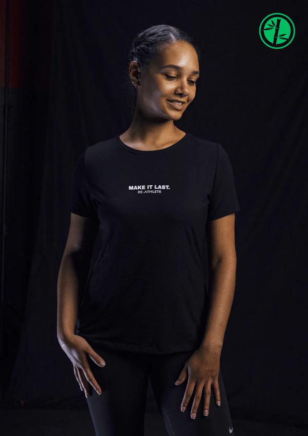 LAST Bambus Damen Shirt - black