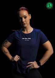 EXCUSES Bambus Damen Shirt - navy