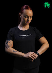 PROVE Bambus Damen Shirt - black