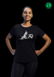 HORIZONS Bambus Damen Shirt - black