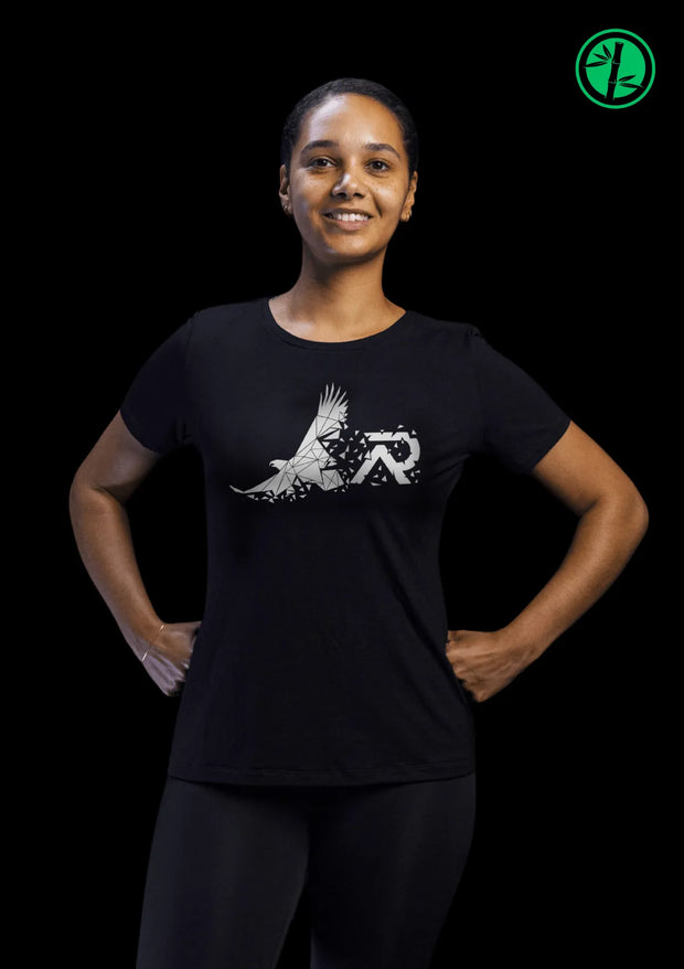 HORIZONS Bambus Damen Shirt - black