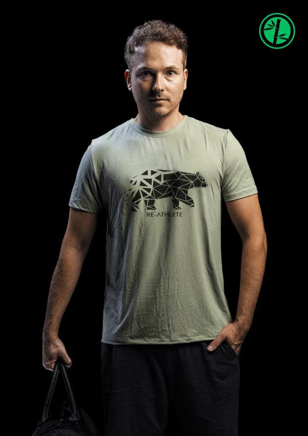 WILDLIFE Bambus Herren Shirt - mint