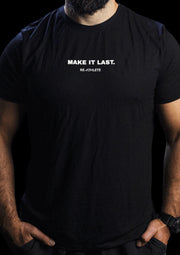 LAST Bambus Herren Shirt - black