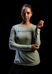 TRUST Bambus Damen Longsleeve - mint