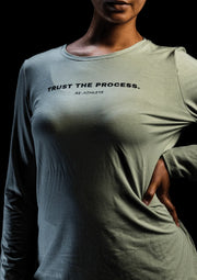 TRUST Bambus Damen Longsleeve - mint