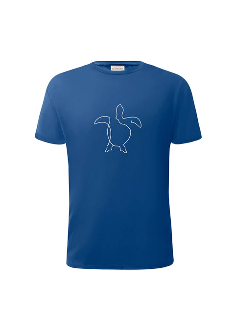 Great Turtle Herren T-Shirt, Gr. L, blau