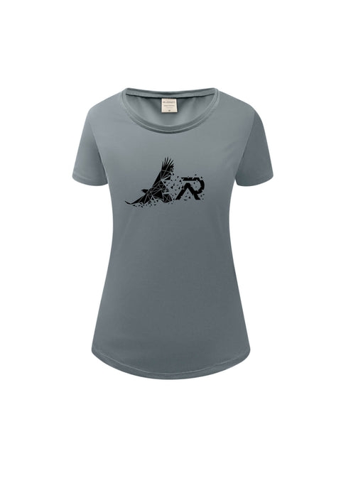 New Horizons Damen T-Shirt, Gr. M, grau