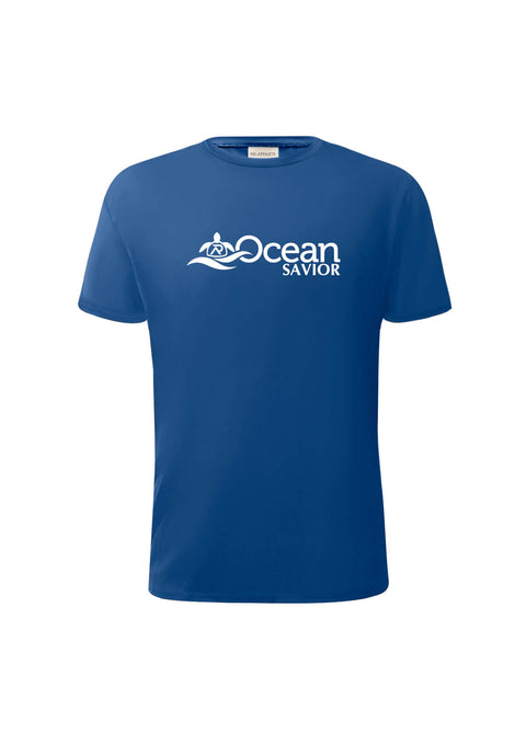 Ocean Savior Herren T-Shirt, Gr. XS, blau