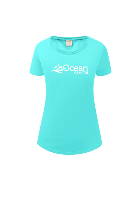Ocean Savior Damen T-Shirt, Gr. XS, mint